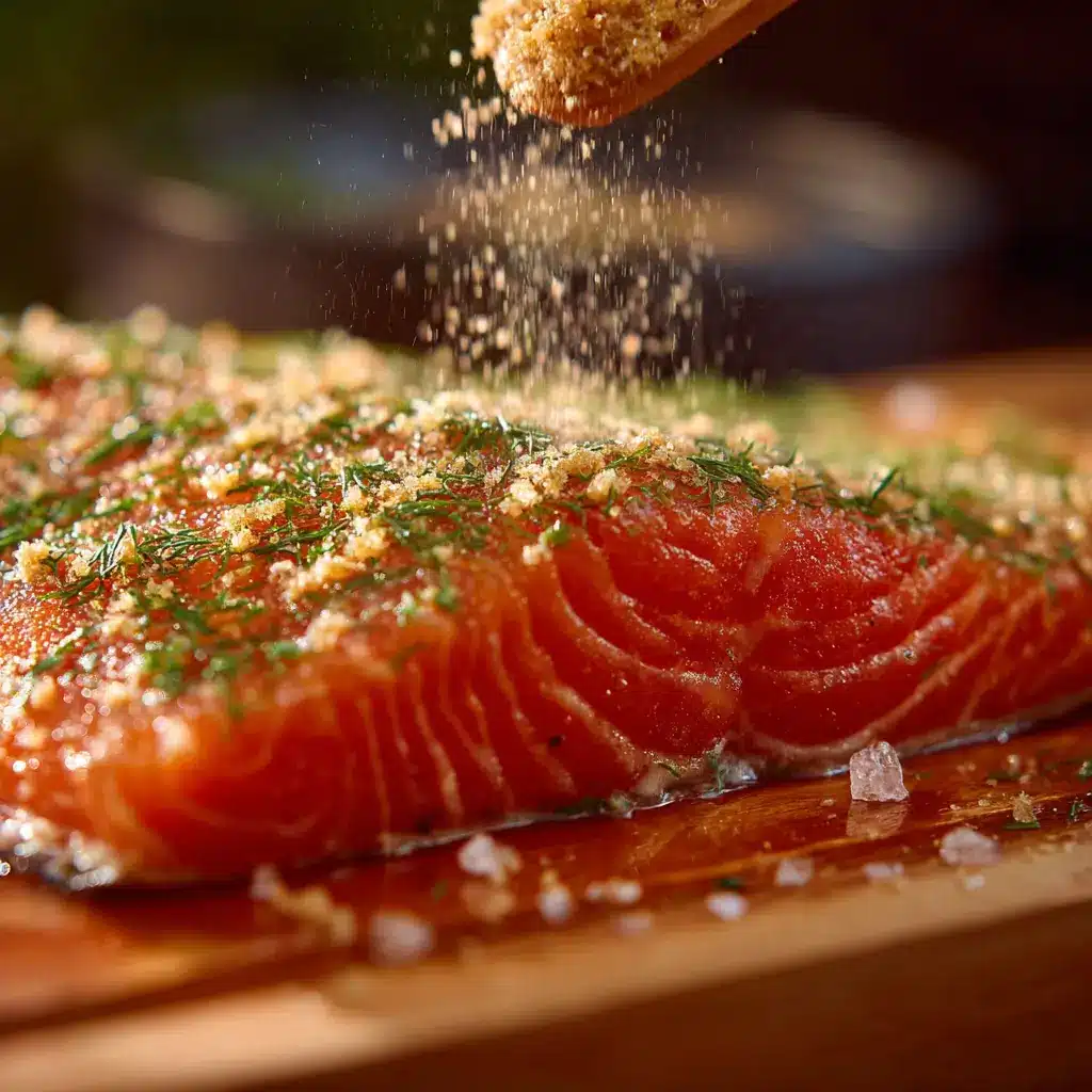 Best Rub for Smoked Salmon – Create Flavor That Elevates Every Bite 2 Best rub for smoked salmon being applied to fresh fillet