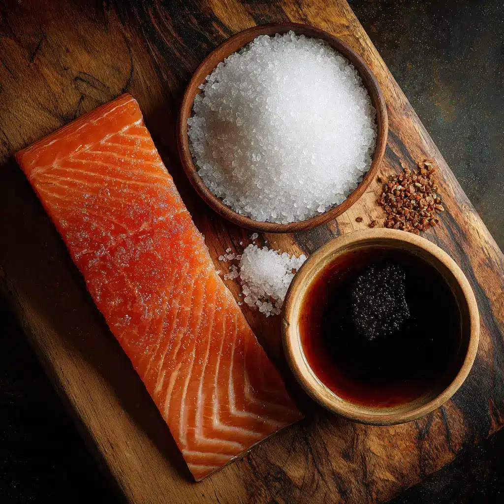 How to Smoke Salmon Without a Smoker (Easy, Flavorful Method!) 3 Curing mix for smoked salmon using liquid smoke