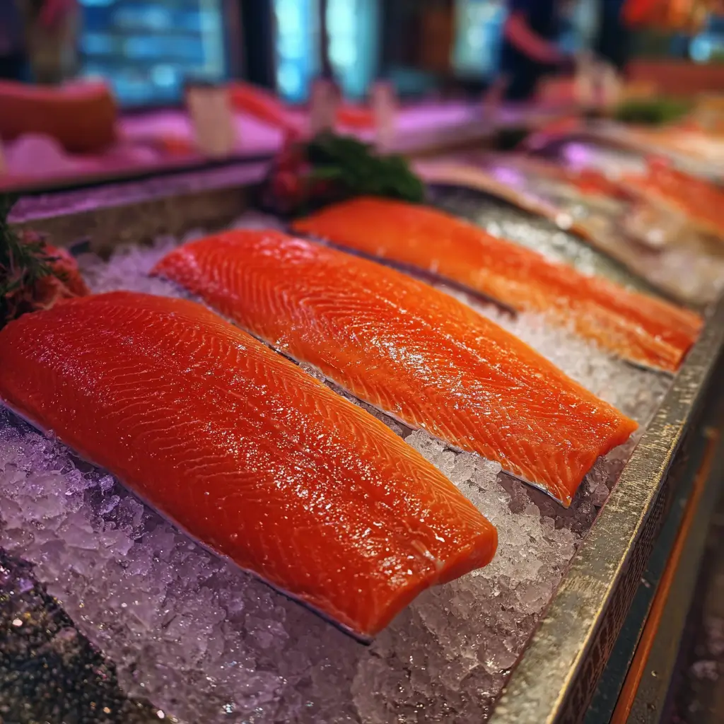 fresh salmon fillets for DIY smoked salmon