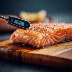 internal temp for smoked salmon 145 degrees