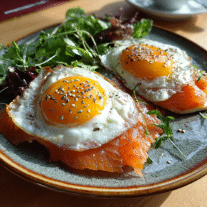 High Protein Smoked Salmon Breakfast — The Ultimate Energizing Morning Meal 5 Post-workout high protein smoked salmon breakfast with eggs