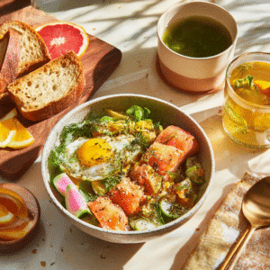 smoked salmon breakfast bowl pairing ideas