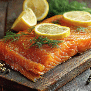 what is hot smoked salmon fillet