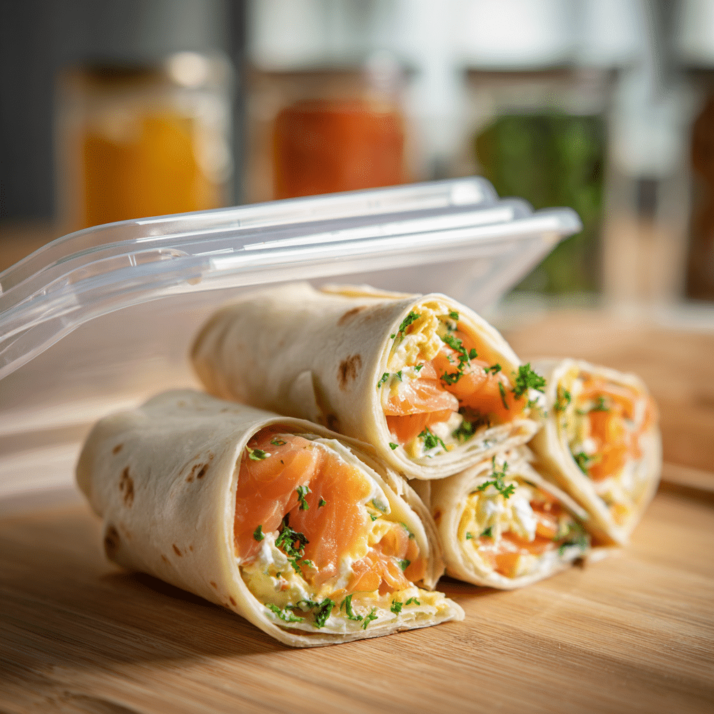 Smoked Salmon Egg White Wrap: The Ultimate Low-Calorie Breakfast Wrap 5 meal prep smoked salmon egg white wraps for healthy breakfast