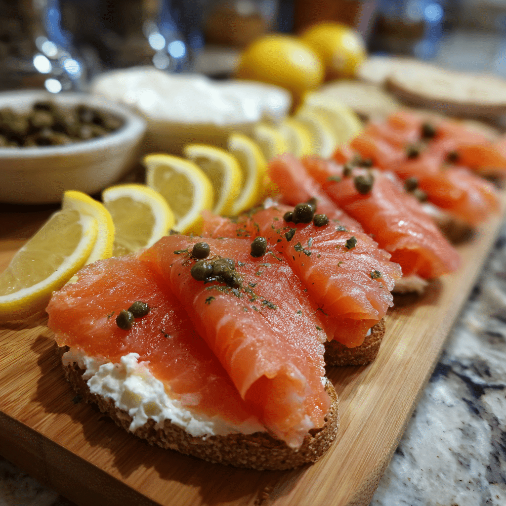 Easy Smoked Salmon Appetizers: Elegant Bites for Effortless Entertaining 3 Ingredients for easy smoked salmon appetizers