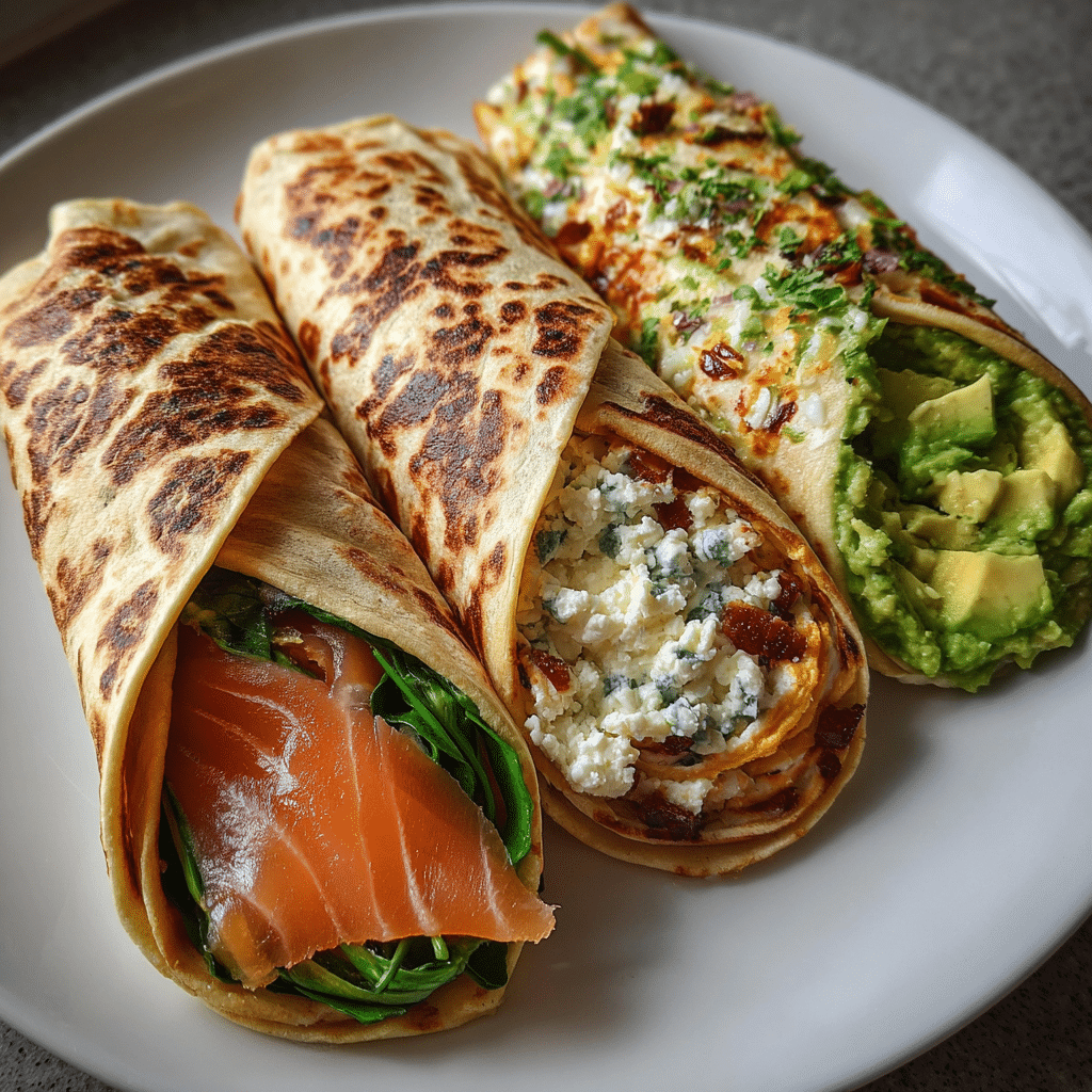 Smoked Salmon Spinach Wrap: A Flavor-Packed, Healthy Morning Favorite 5 smoked salmon spinach wrap variations