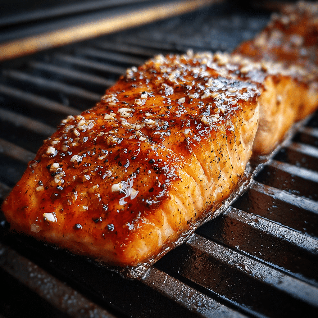 The Ultimate Smoked Salmon Recipe Traeger Guide: Fillets, Temperatures, and Marinades 6 Traeger brown sugar smoked salmon fillet with caramelized glaze